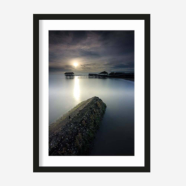 Art print "Batu Lamunan" incl. lijst