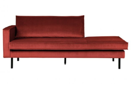 Daybed Rodeo left velvet chestnut