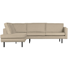Hoekbank links Rodeo Boucle Beige