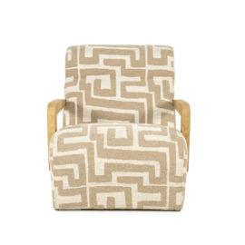 Fauteuil Olek - taupe libre