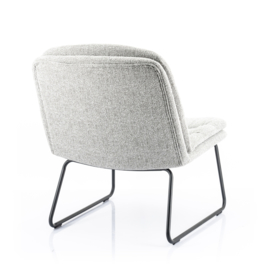 Fauteuil Bermo licht grijs