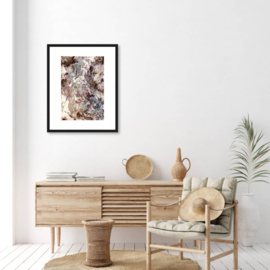 Art print "Stone Plants" incl. lijst