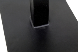 Onderstel Pillar - gepoedercoat zwart - metaal
