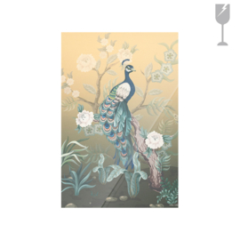 Glasprint "Peacock"