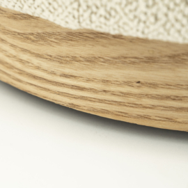 Poef Avah small - beige Mantz