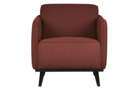 Fauteuil Statement met arml. Bouclé Chesnut