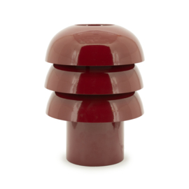 Tafellamp Curo burgundy