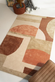 Carpet Kazi 190x290 cm - terracotta