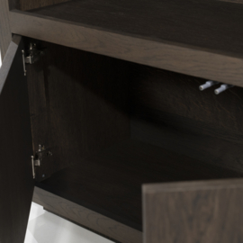 Kabinet Helsinki 120x220 cm - bruin