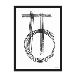 Art print "TTO" incl. lijst