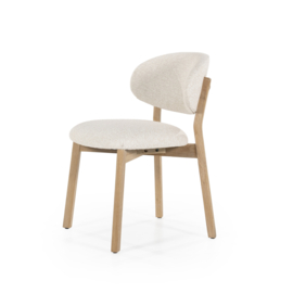 Eetkamerstoel Mikky naturel - beige Moon