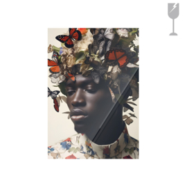 Glasprint "Papillon"