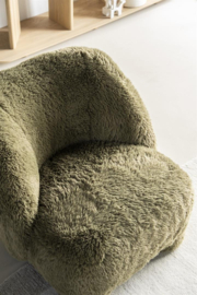 Fauteuil Samson - groen doodle