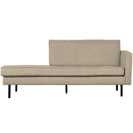 Daybed rechts Rodeo Boucle Beige