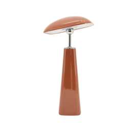 Tafellamp Quadra caramel