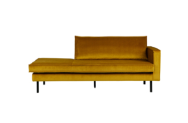 Daybed Rodeo right velvet oker