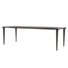 Eettafel Jiska 300x100 - bruin