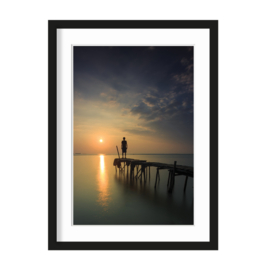 Art print "Good Morning Cirebon" incl. lijst