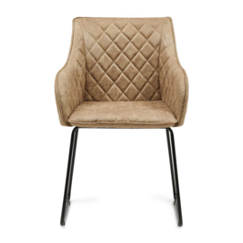 Eetkamerstoel met arml Frisco Drive , Pellini Camel