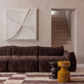 Carpet Fafa grafisch dessin naturel/bruin 200x300cm