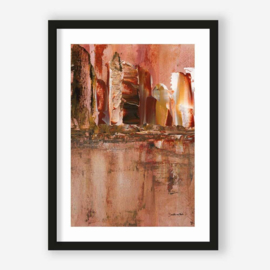 Art print "Skyline" incl. lijst