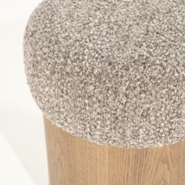 Poef George - taupe Flou