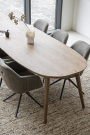 Eettafel Elijah bruin 300x100cm