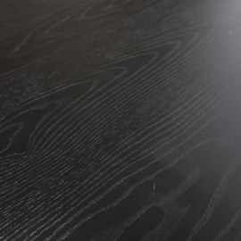 Eettafel Bruno rond mdf zwart Ø120 CM