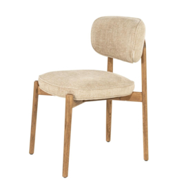 Stoel Rune bruin - taupe Serene