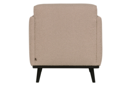 Fauteuil Statement met arml. Bouclé Beige