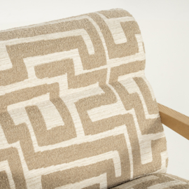 Fauteuil Olek - taupe libre