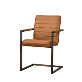 Rocca armchair  cognac