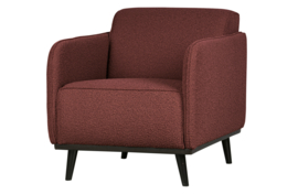 Fauteuil Statement met arml. Bouclé Chesnut