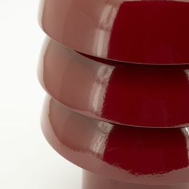 Tafellamp Curo burgundy