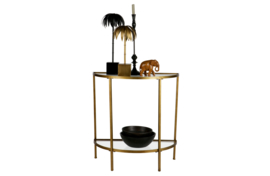 Goddes sidetable antique brass