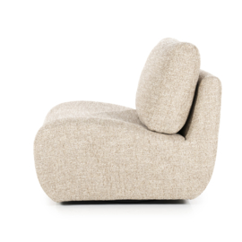 Fauteuil Lucia - taupe Donna