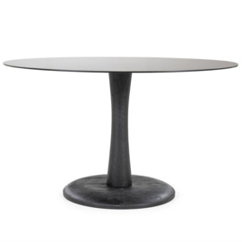 Eettafel Boogie 130cm - Zwart