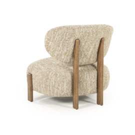 Fauteuil Reza bruin - beige  Bay