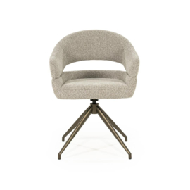 Stoel Hailey - taupe Eira