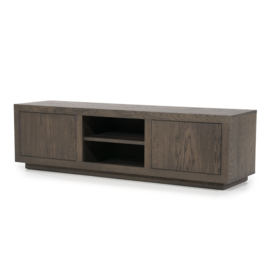 TV meubel Helsinki 160 cm 2-drs. - bruin