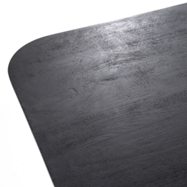 Eettafel Aron vierkant 150 – zwart