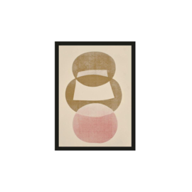 Art print ''Figuras 1' incl. lijst