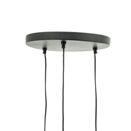 Hanglamp Ovo cluster round– black