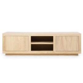 TV meubel Helsinki 160 cm 2-drs. - naturel