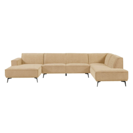 leeds chaise links - 2,5 - ottoman rechts - city 120 beige