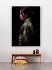 Wandkleed ''Kimono tales "