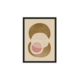 Art print ''Figuras 2' incl. lijst