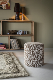 Stool Tigra bruin