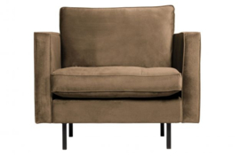 Fauteuil Rodeo classic velvet Taupe