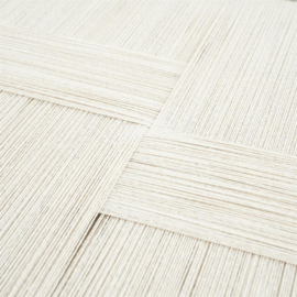 Wanddecoratie Lino 60 x 60cm, kleur Off White